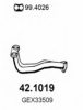 GB4 GEX11023 Exhaust Pipe